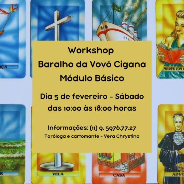 Workshop Baralho da Vovó Cigana 2022